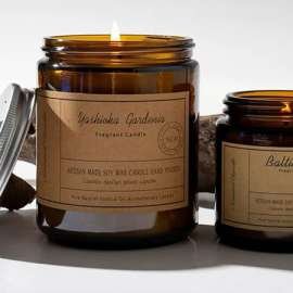 Brown Bottle Scented Candle