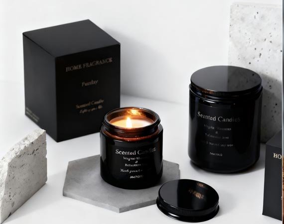 Pure Black Series Cream Bottle