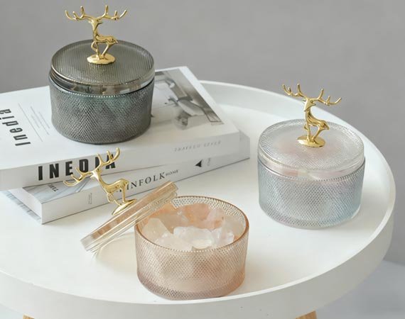 Grand Antler Crystal Stone Gift Box