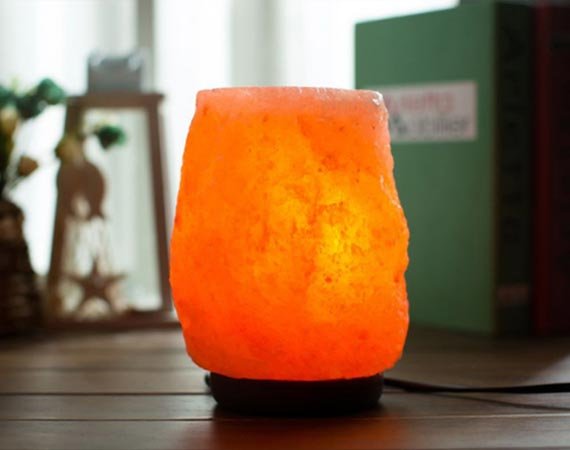 Orange Salt Lamp