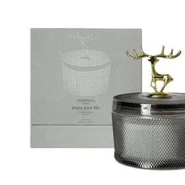 Large Deer Antler Scented Candle