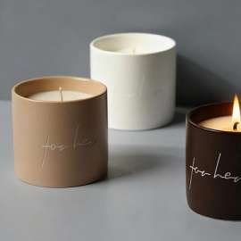 Ceramic Scented Candle